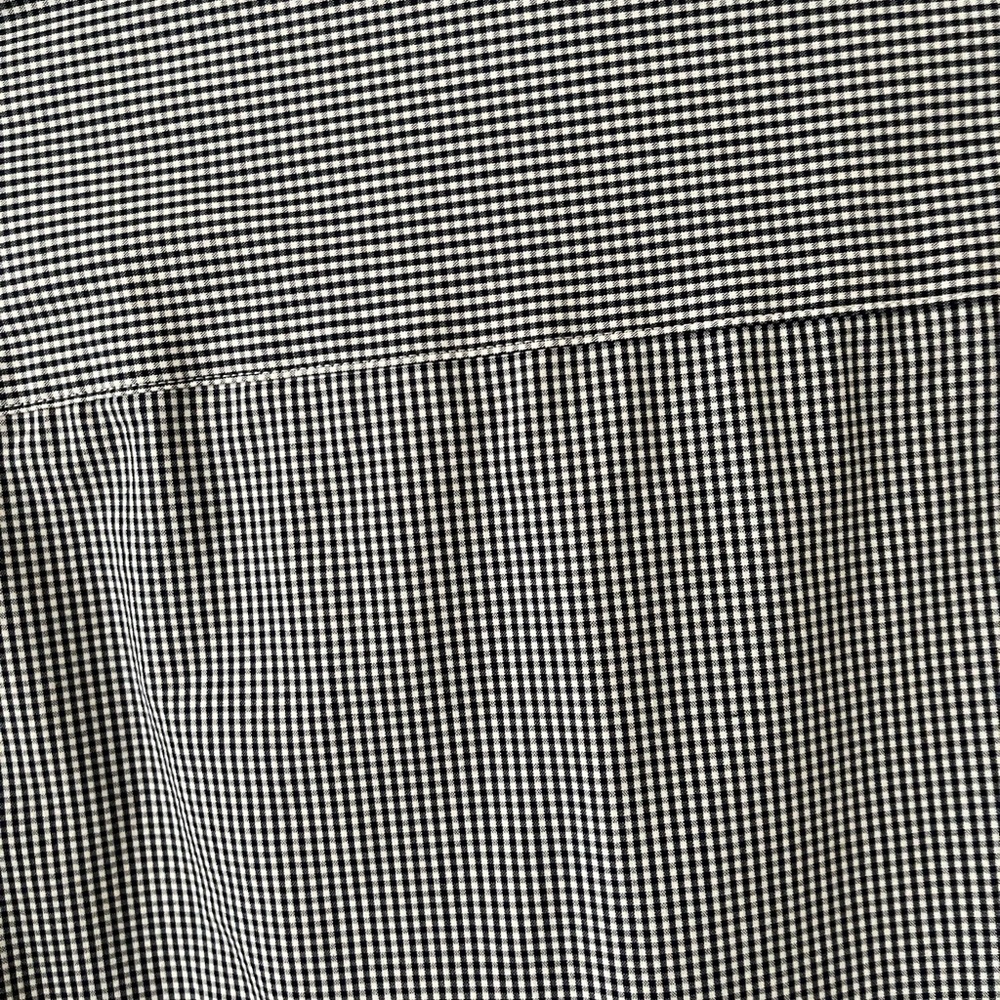 Nordstrom Men's Black and White Checkered Dress Shirt - Picture 9 of 10